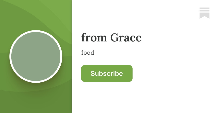 from Grace | Substack