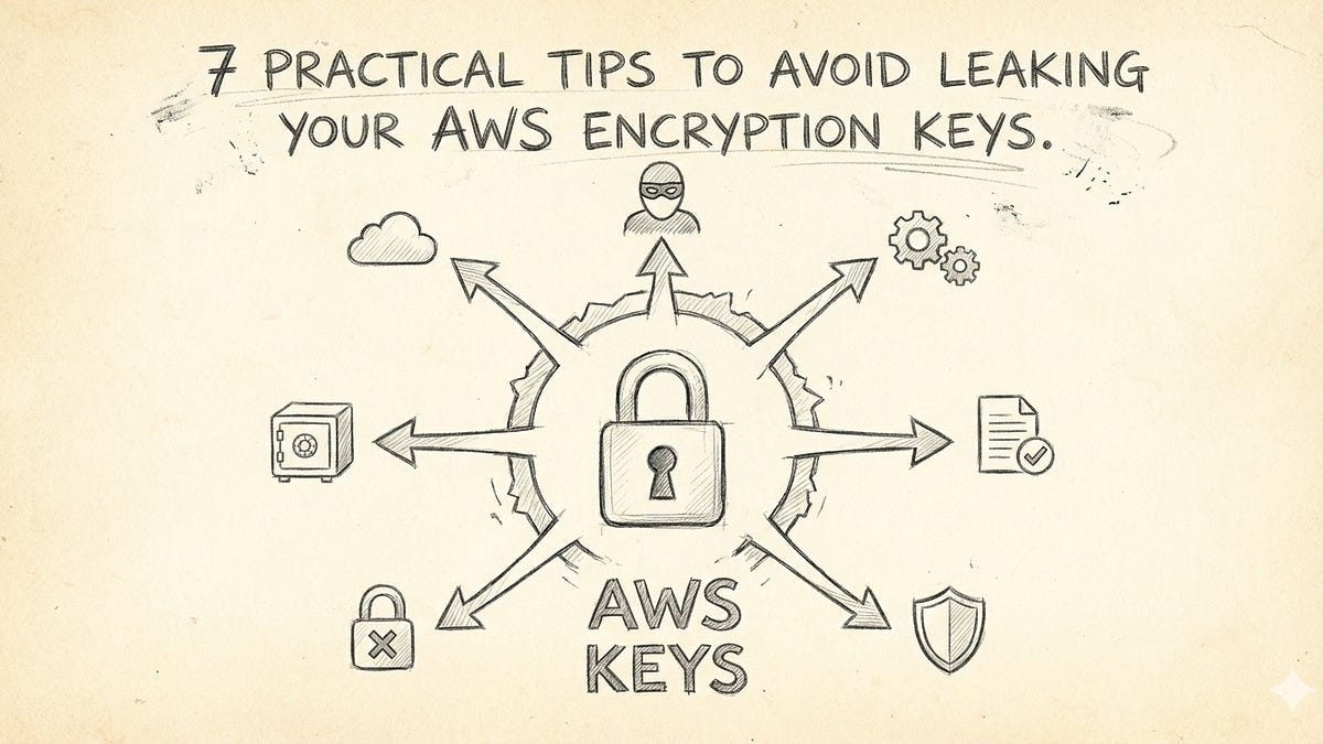 7 Practical Tips to Avoid Leaking Your AWS Encryption Keys and Staying ...