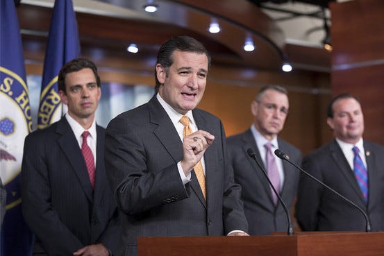 Review & Outlook: The Cruz Campaign Against ObamaCare - WSJ
