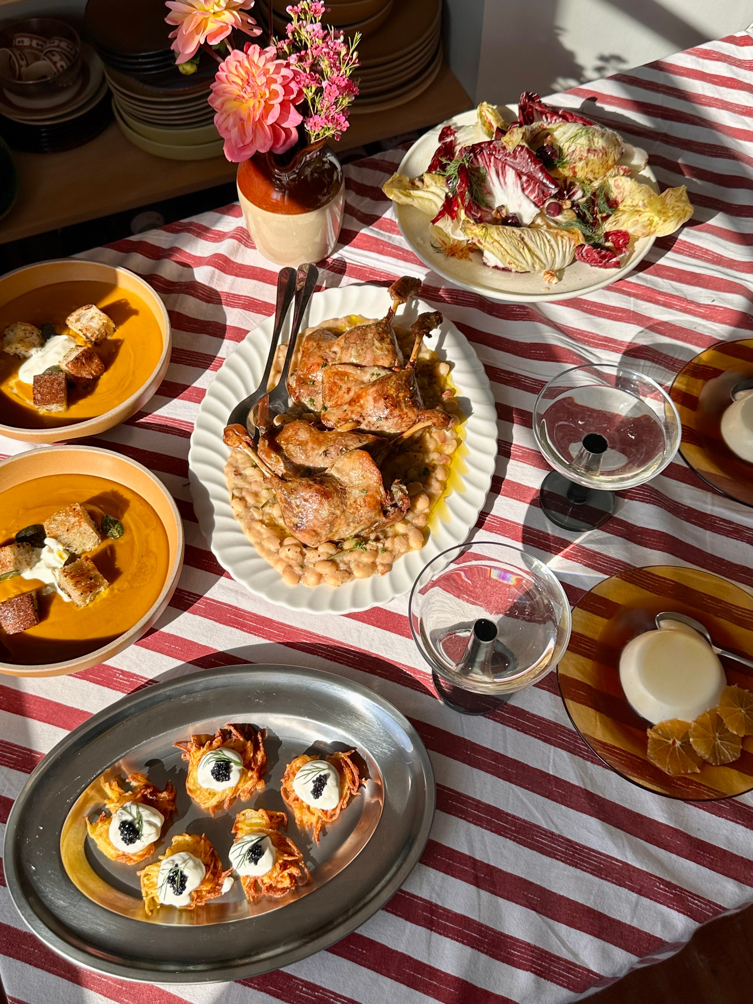 Extra Win: How to enjoy your own dinner party - by Alexina