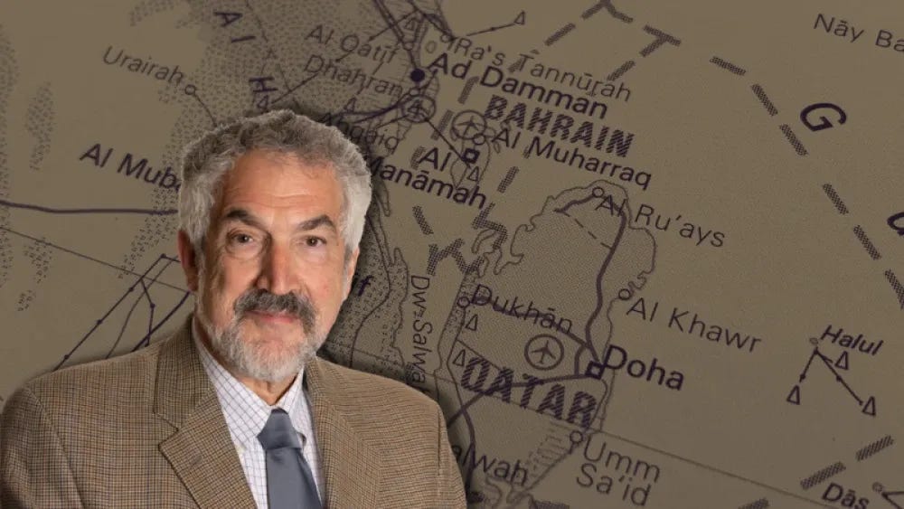 Apresentador regular do L'Informale, Daniel Pipes, presidente do Middle East Forum, respondeu a algumas perguntas sobre o Catar e a guerra em curso entre Israel e o Hamas.