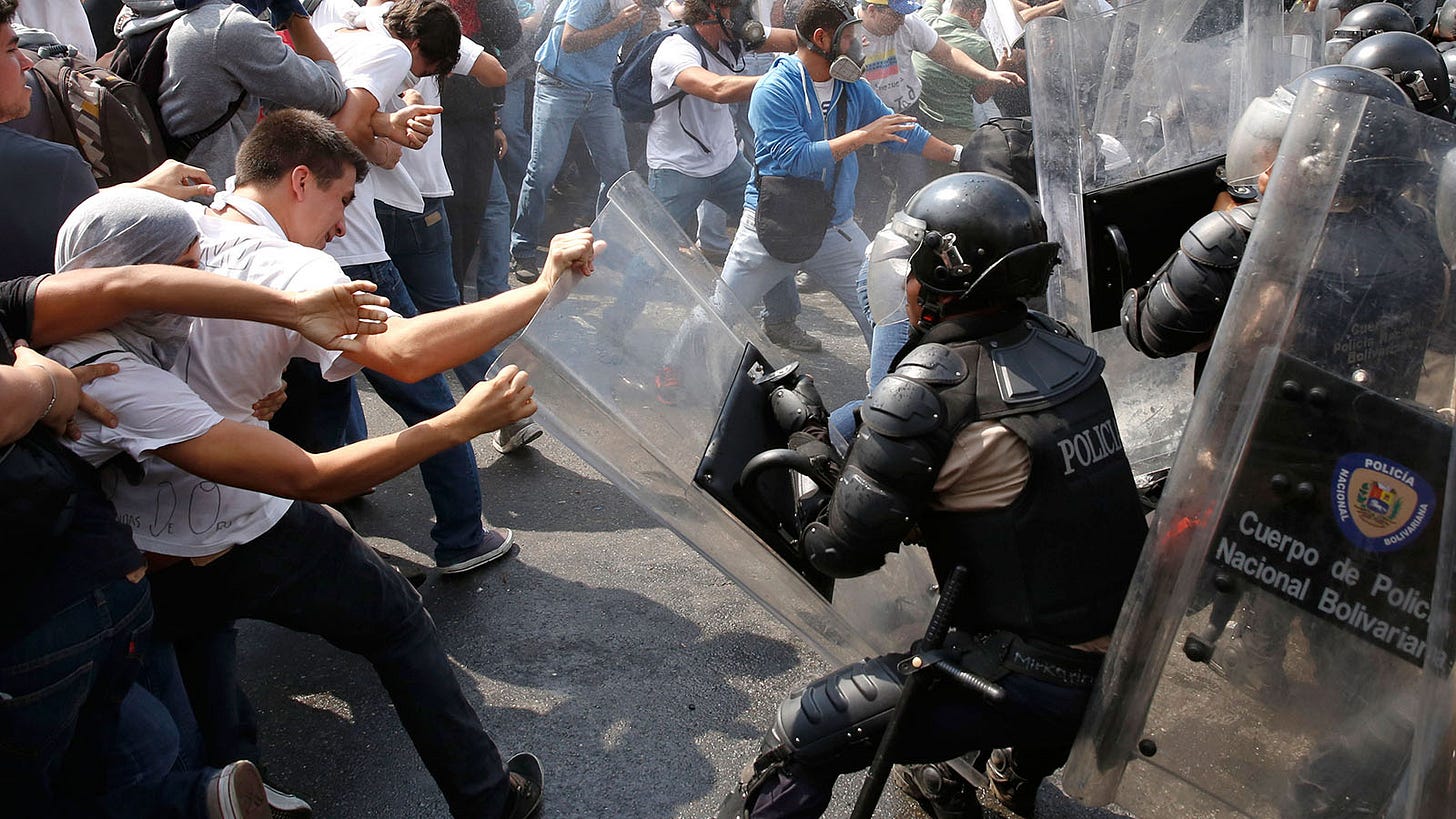 VENEZUELA-PROTESTS/ VENEZUELA-PROTESTS/