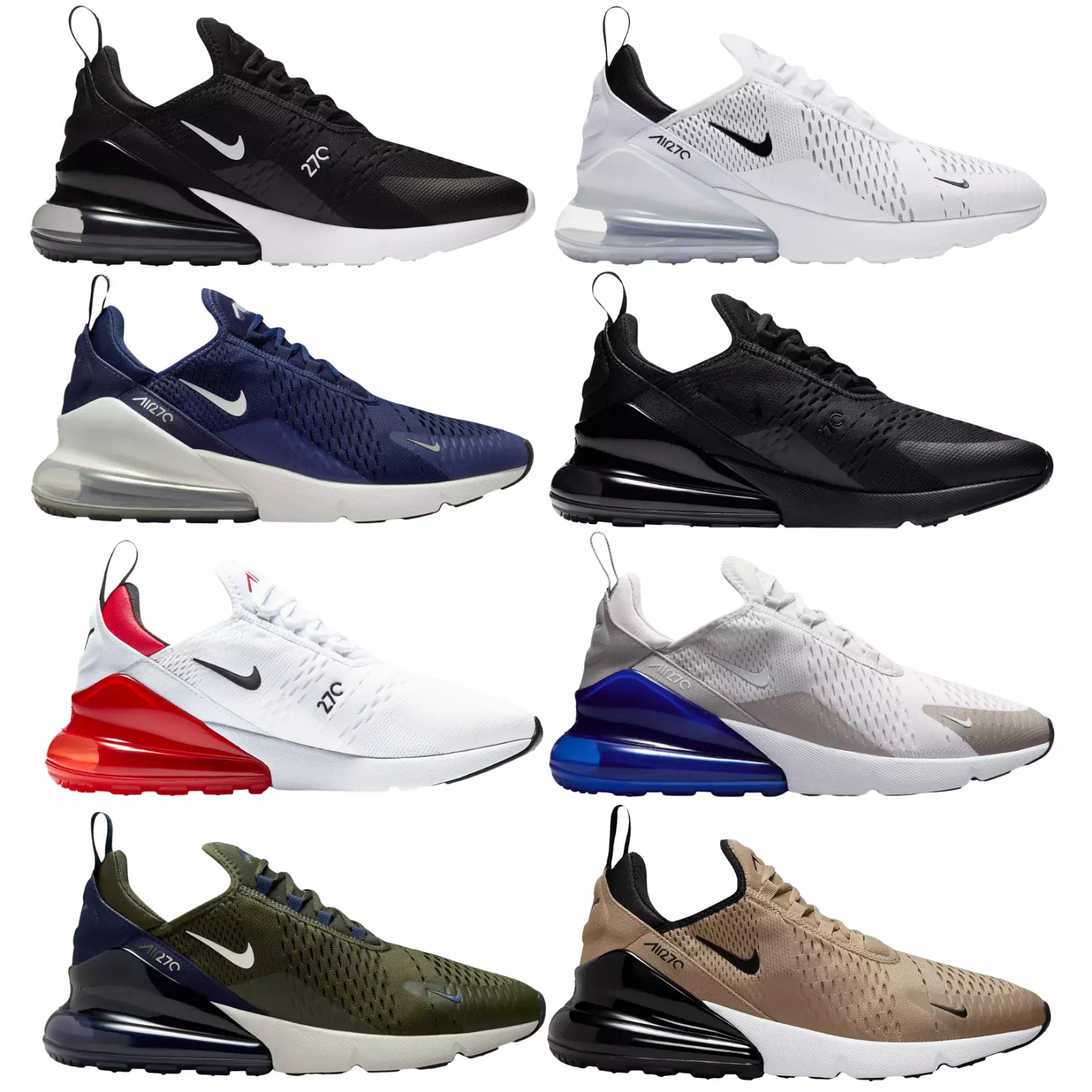 NEW Nike AIR MAX 270 Men's Casual Shoes ALL COLORS US Sizes 7-14 NEW IN BOX  | eBay