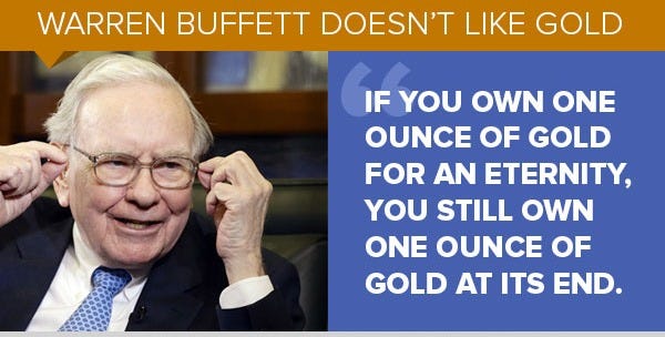 Look Which Precious Metal Is Beating Warren Buffett…