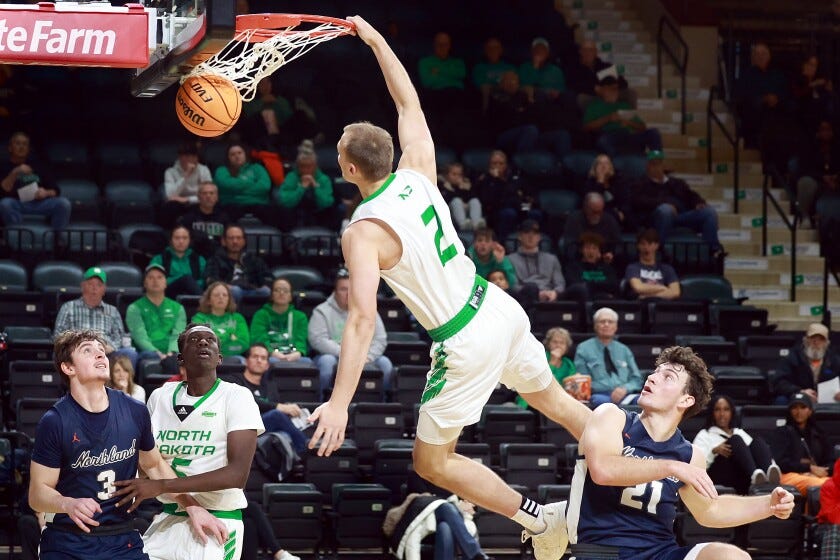 UND men's basketball guard Eli King contributing in new bench role - Grand  Forks Herald | Grand Forks, East Grand Forks news, weather & sports