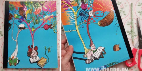 Upcycling: Creating a fun collage fodder folder