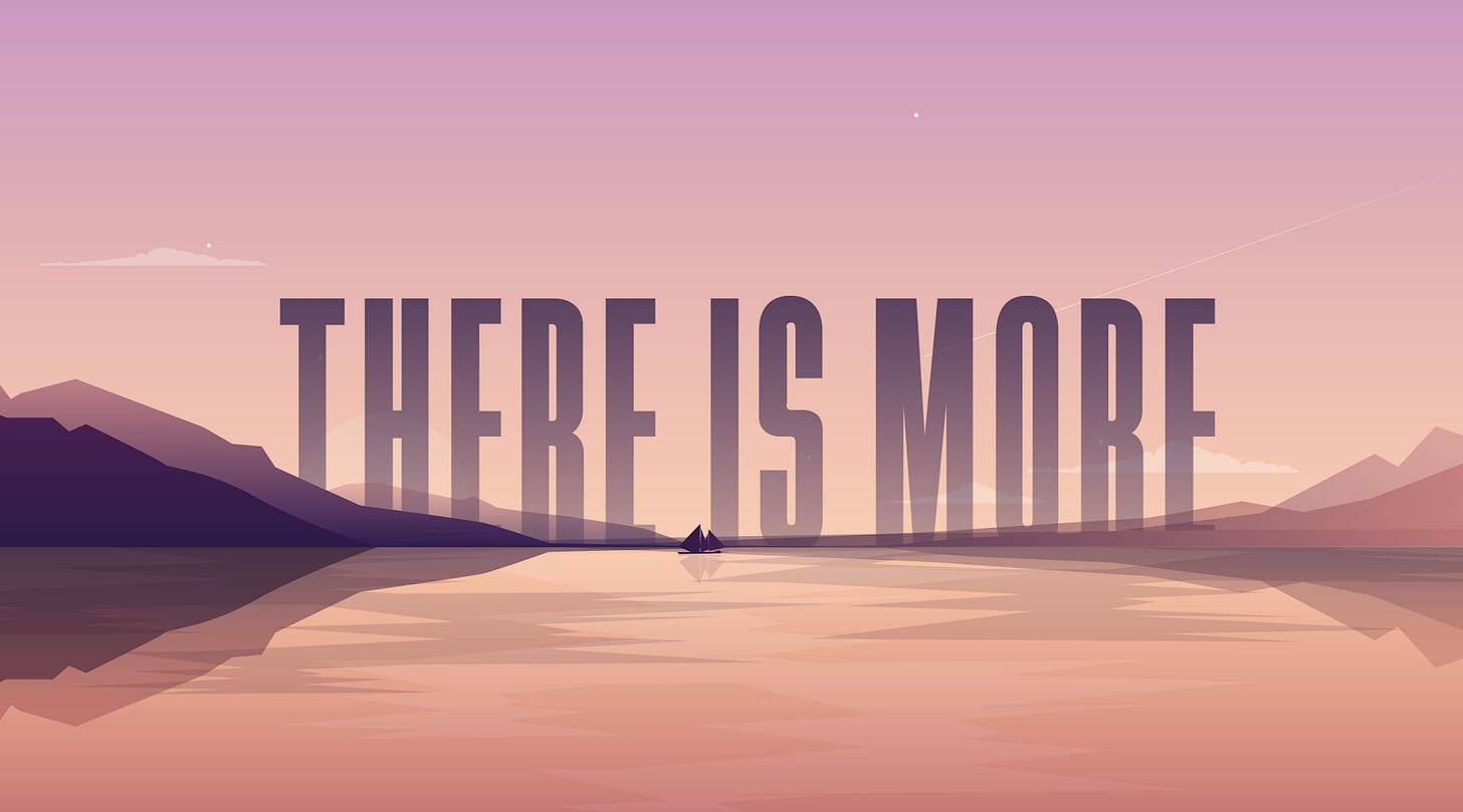 THERE IS MORE | Message Notes | 01 — Freedom Life Church