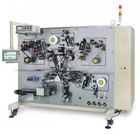 リチウムイオン電池巻取機