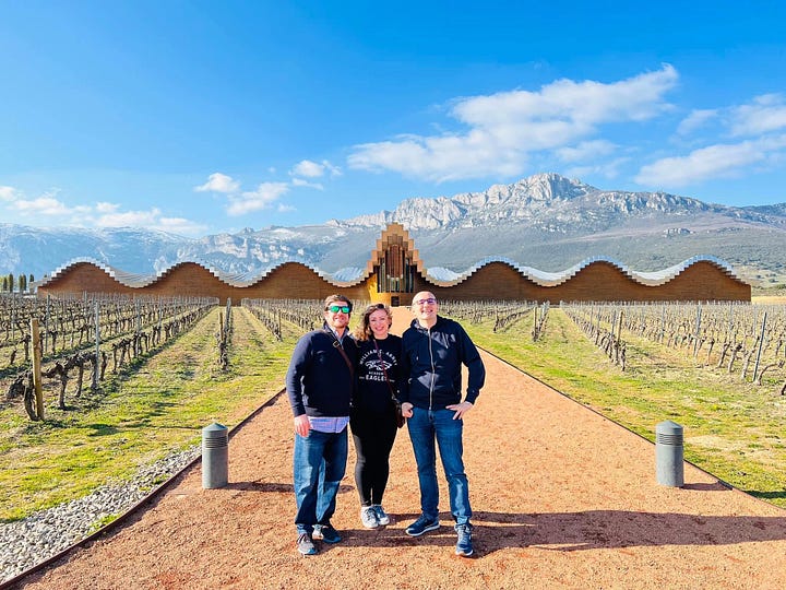 Meeting Raúl and Daniel for the first time in 2022. 