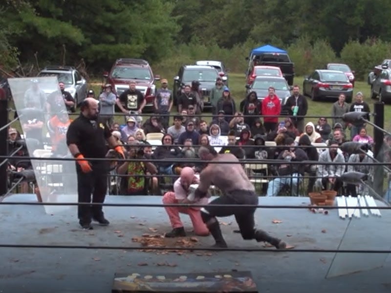 [Screenshot: Ryan and SHLAK fight in terracotta shards]