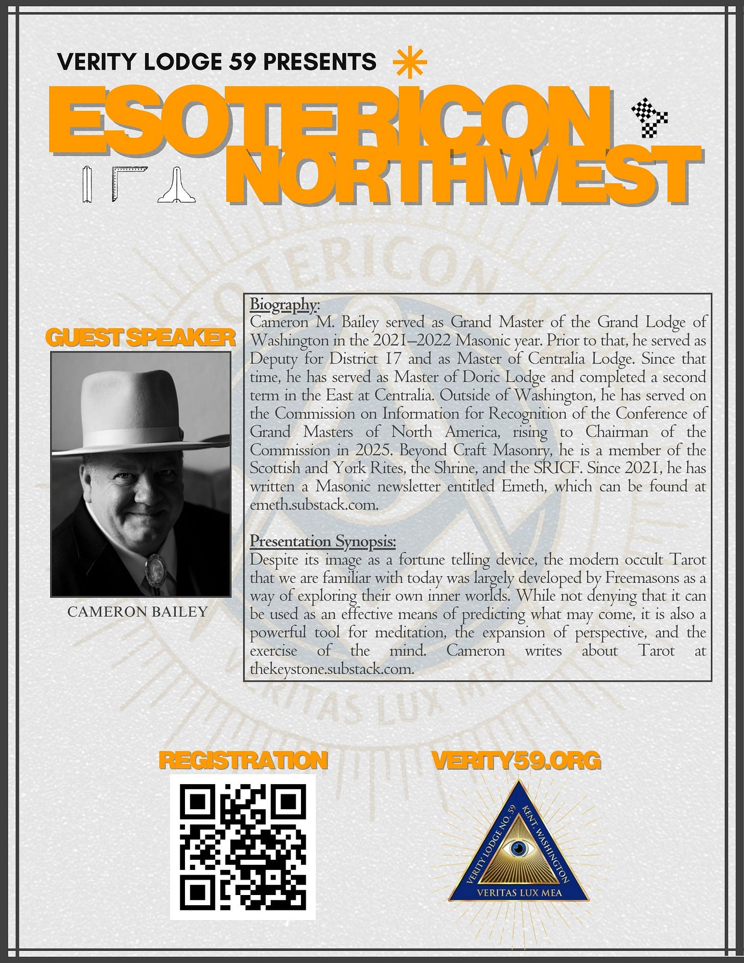 Cameron Bailey - Esotericon Northwest