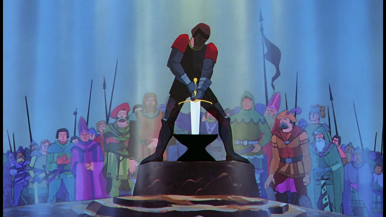 The Sword In The Stone(1963) - The Story Of The Sword - YouTube