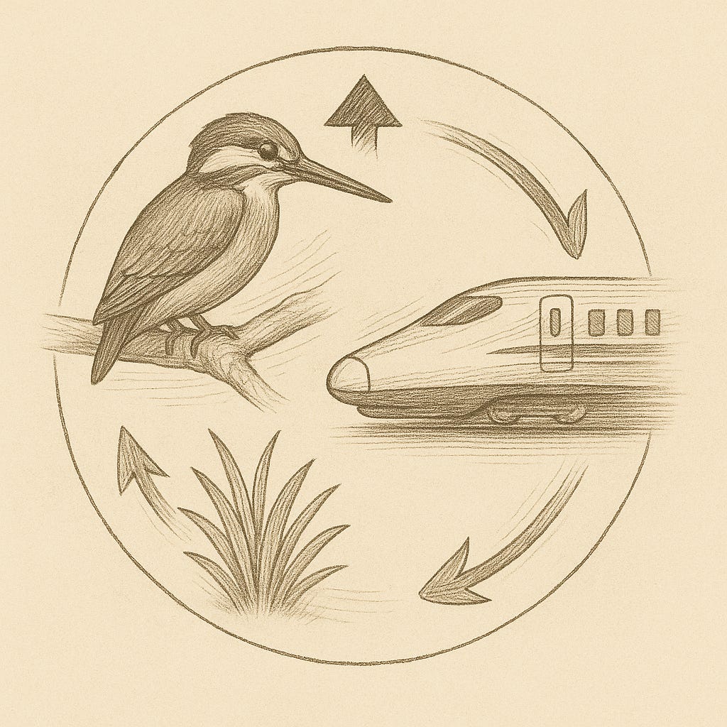 The Kingfisher's Gift: How a Bird's Beak Transformed High-Speed Rail