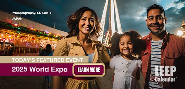The World Expo, or World's Fair, is the brainchild of Queen Victoria of England's husband, Prince Albert—promptography LD Lewis.