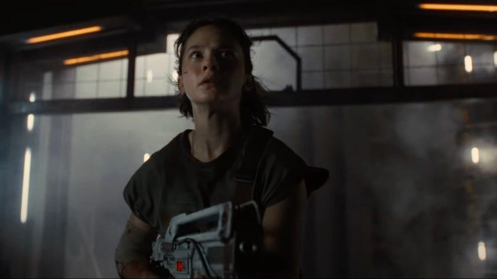 Alien: Romulus' Cailee Spaeny in the teaser trailer for Fede Alvarez's new film