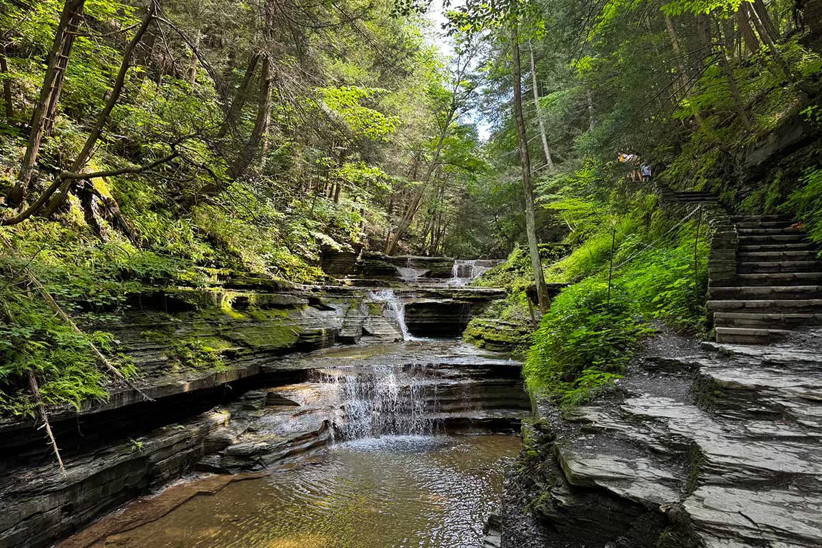 Buttermilk Falls State Park - Ithaca, New York Buttermilk Falls State Park - Ithaca, New York