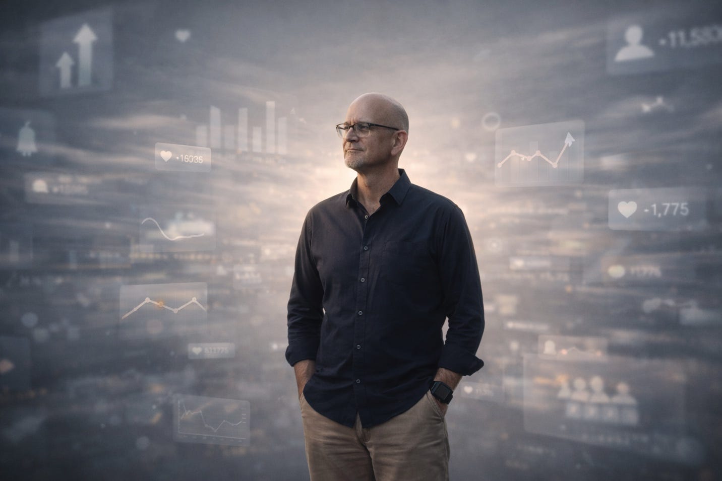 A person standing with his hands in his pockets
AI-generated content may be incorrect.