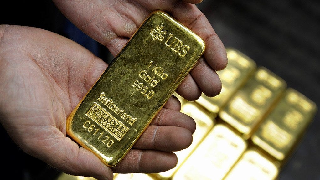 Swiss gold exports rise in November on jump in supplies to India