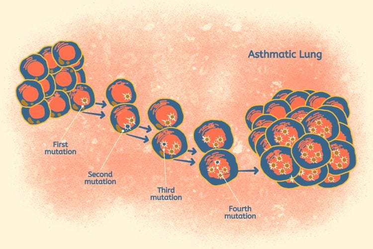 Cancer (of the lung): Mutation Process