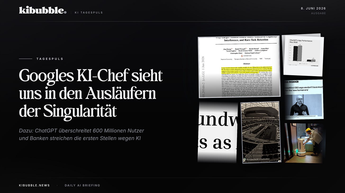 Der KI-Chef von Google sieht den Punkt ohne Wiederkehr nahen Der KI-Chef von Google sieht den Punkt ohne Wiederkehr nahen