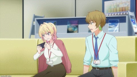 Bukiyou na Senpai — Episode 2 — Azusa Plays Mobile Game