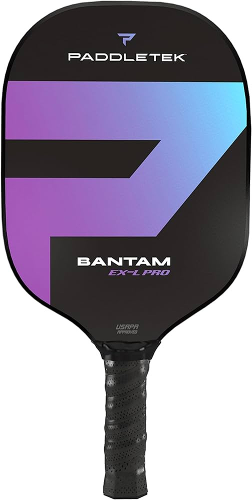 Amazon.com : Paddletek Bantam EX-L Pro Pickleball Paddle | Professional Pickleball  Paddles with Honeycomb Core, Velvet Textured Polycarbonate Surface, Bantam  SRT Core & High Tack Performance Grip | USAPA Approved : Sports