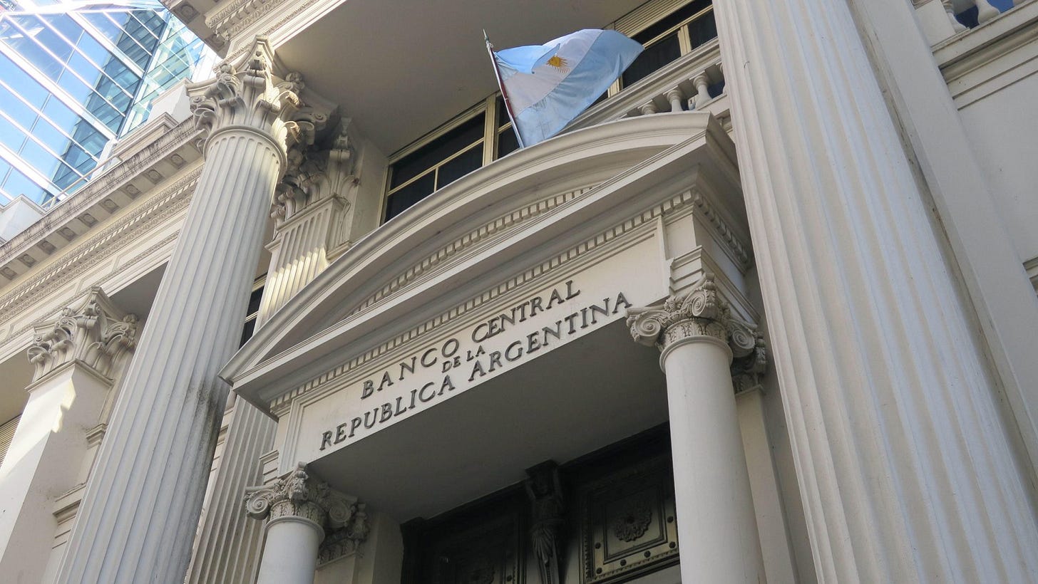 Argentina's Central Bank Raises Interest Rates to 118% Argentina's Central Bank Raises Interest Rates to 118%