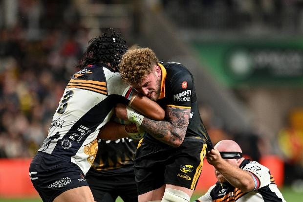 Super Rugby Pacific: Fehi Fineanganofo shows New Zealand Rugby what they  will miss in rampant Hurricanes' win | The Post