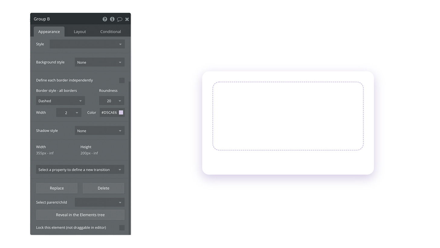 How to Bubble - Custom image uploader - Design
