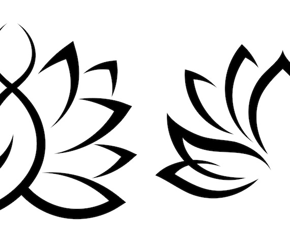 Lotus Flower Svg Cut File, Lotus Flower Clip Art, Silhouette Cut File, Lotus  Clipart, Flower Svg, Namaste Lotus Flower, Lotus Meditation - Etsy Australia