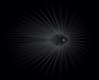 Dark matter is distributed in the universe in a net-like pattern Dark matter is distributed in the universe in a net-like pattern
