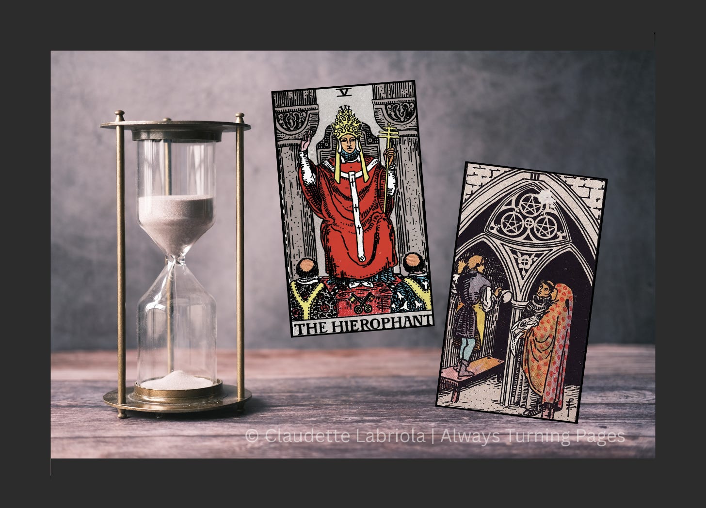 Unpacking the Reading: The Hierophant V and the Three of Pentacles