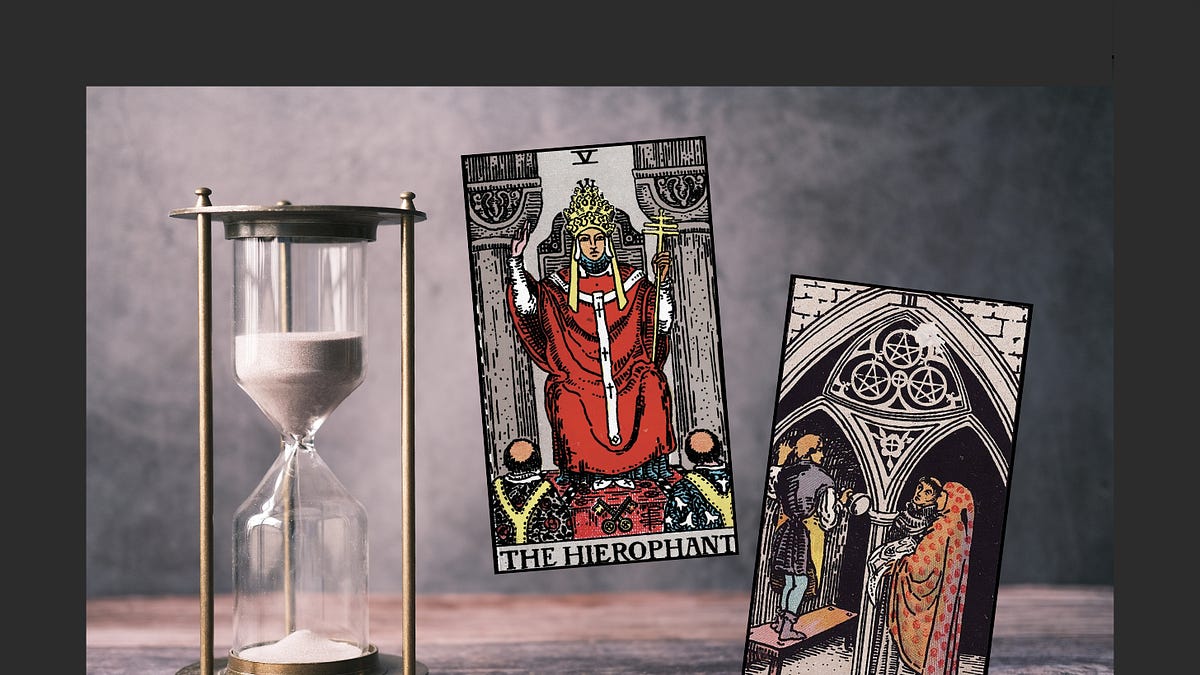 Unpacking the Reading: The Hierophant V and the Three of Pentacles