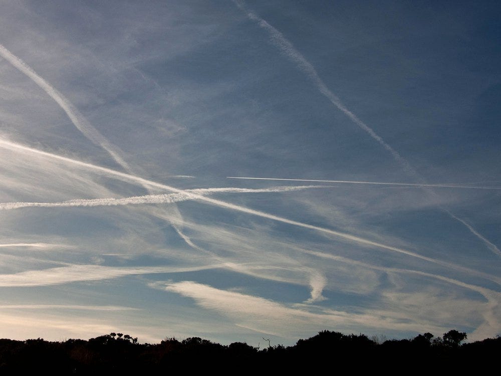 Chemtrails! Chemtrails!