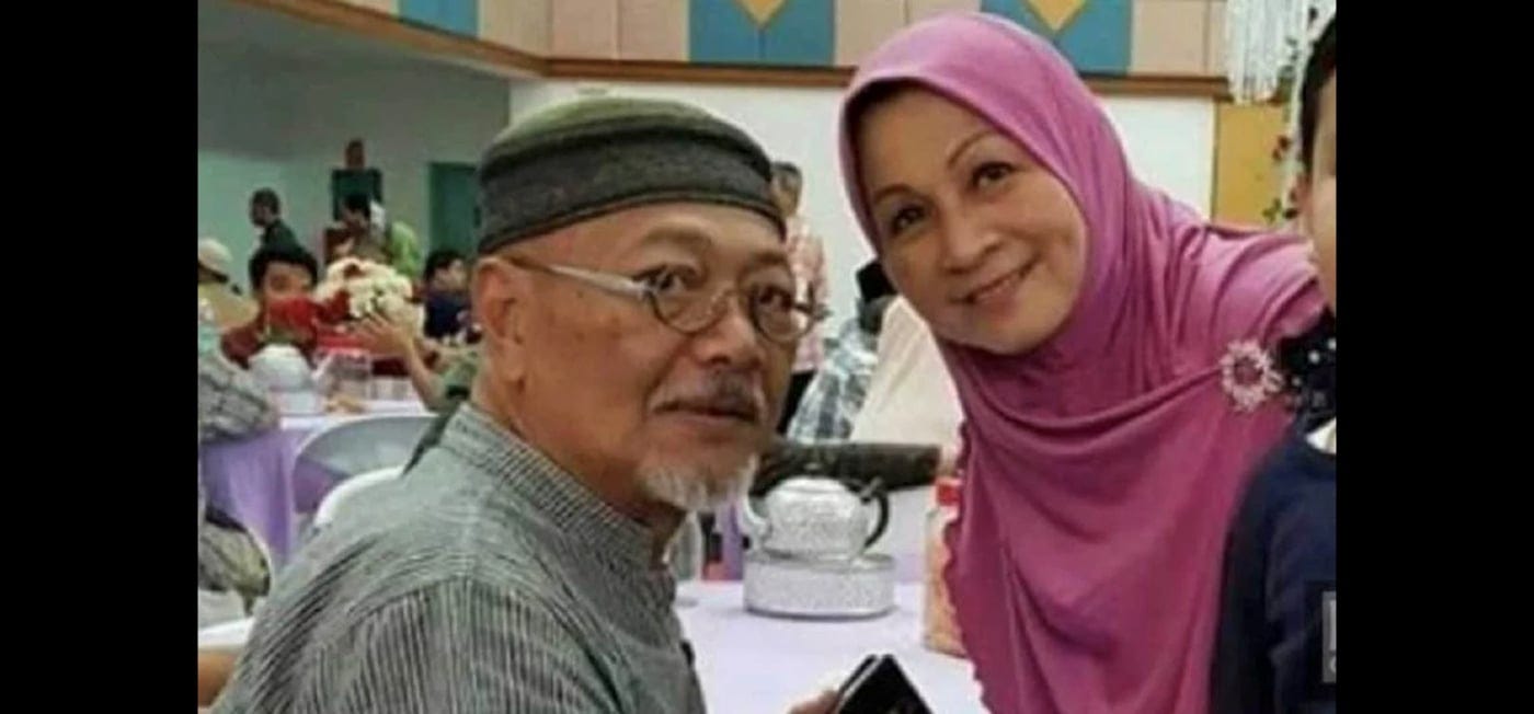 Dian with her late husband. Pic from HM Online Dian with her late husband. Pic from HM Online