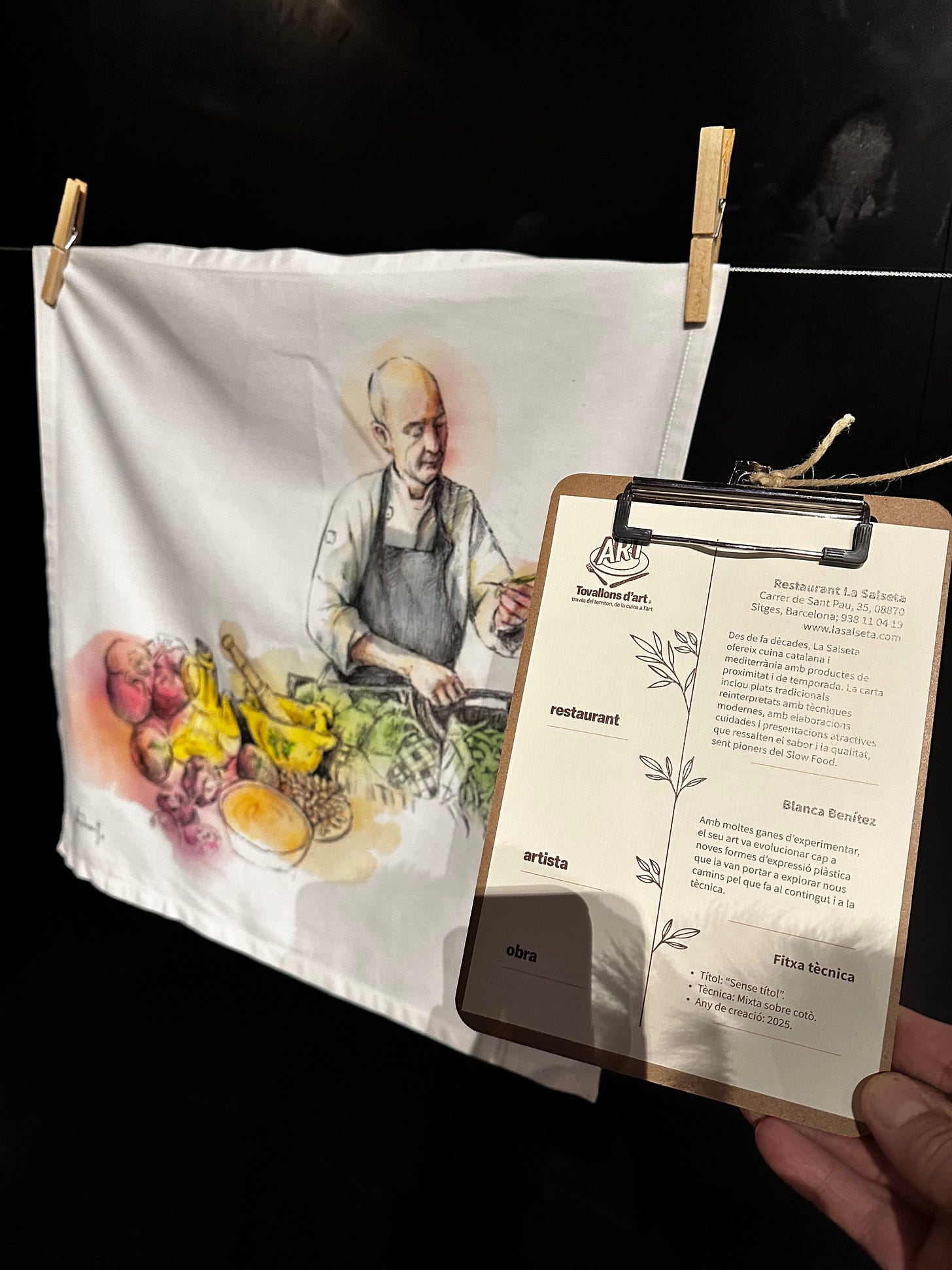 Tovallons d'Art: Sitges Exhibition Tovallons d'Art: Sitges Exhibition