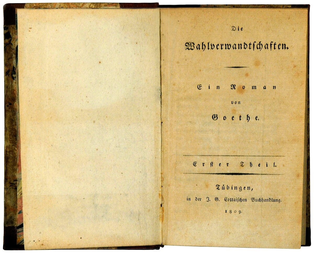 Elective Affinities - Wikipedia