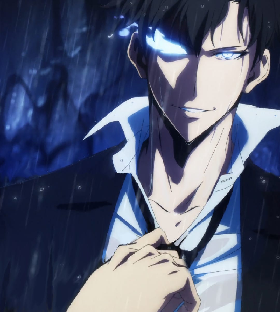 Full Shot of Sung Jinwoo Tie Pull : r/sololeveling