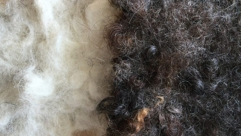 woven felt samples