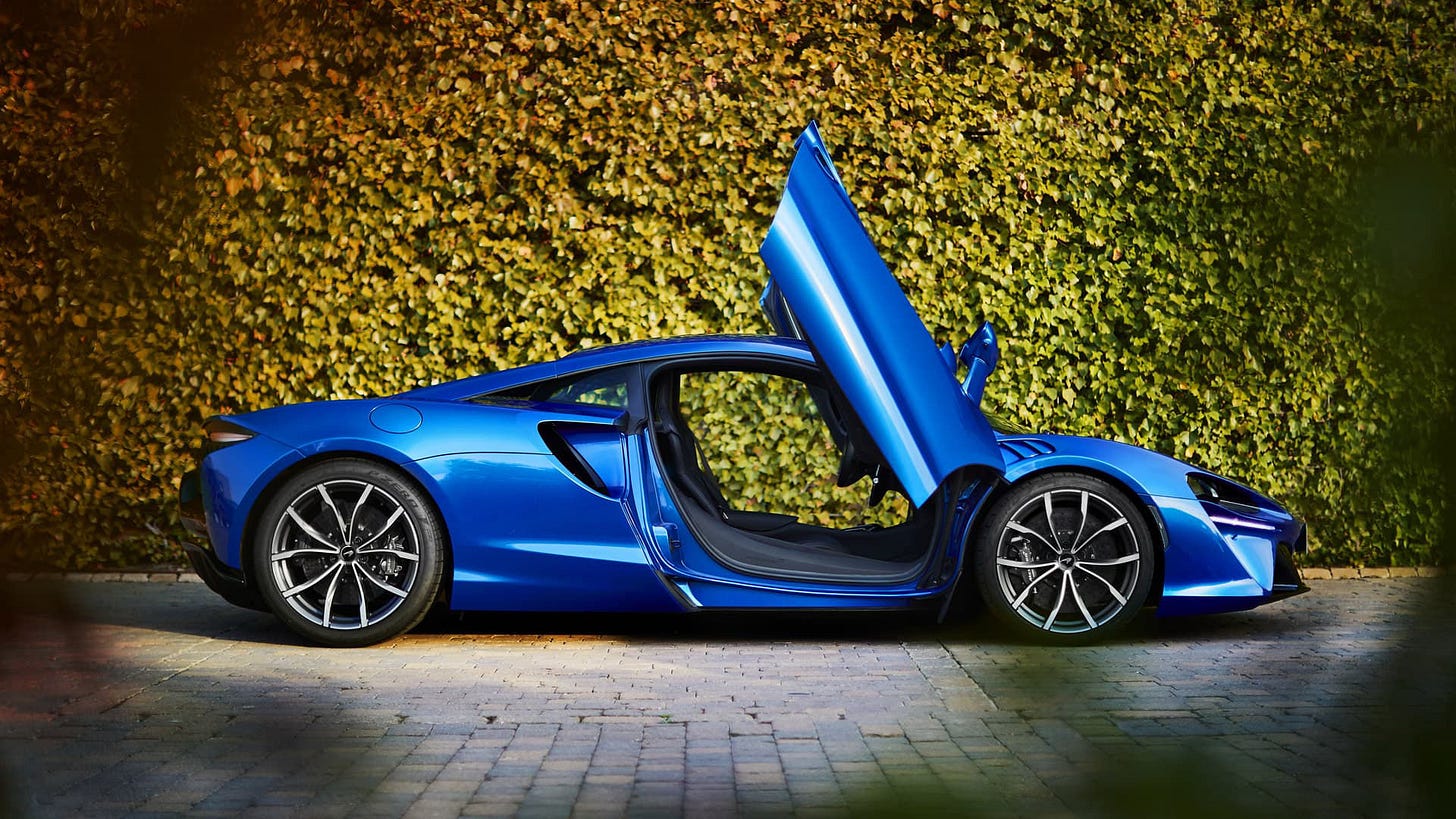 McLaren Artura Hybrid Supercar - Interior & Specifications | US