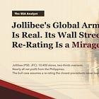 Jollibee's Global Arm Is Real. Its Wall Street Re-Rating Is a Mirage.