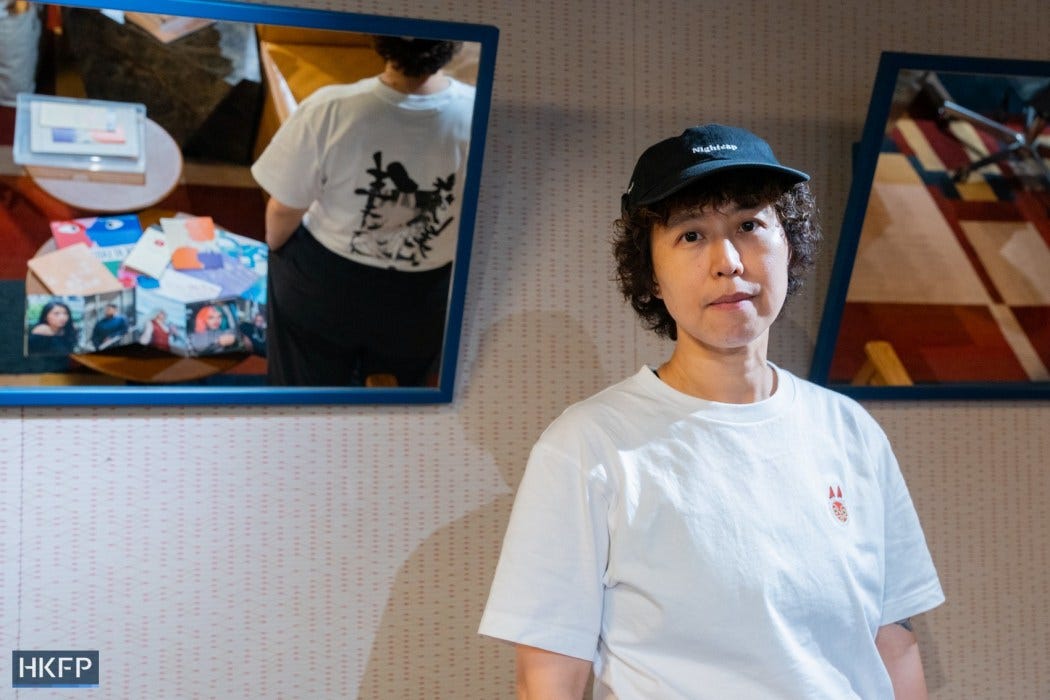 Hong Kong independent publisher Beatrix Pang. Photo: Kyle Lam/HKFP.