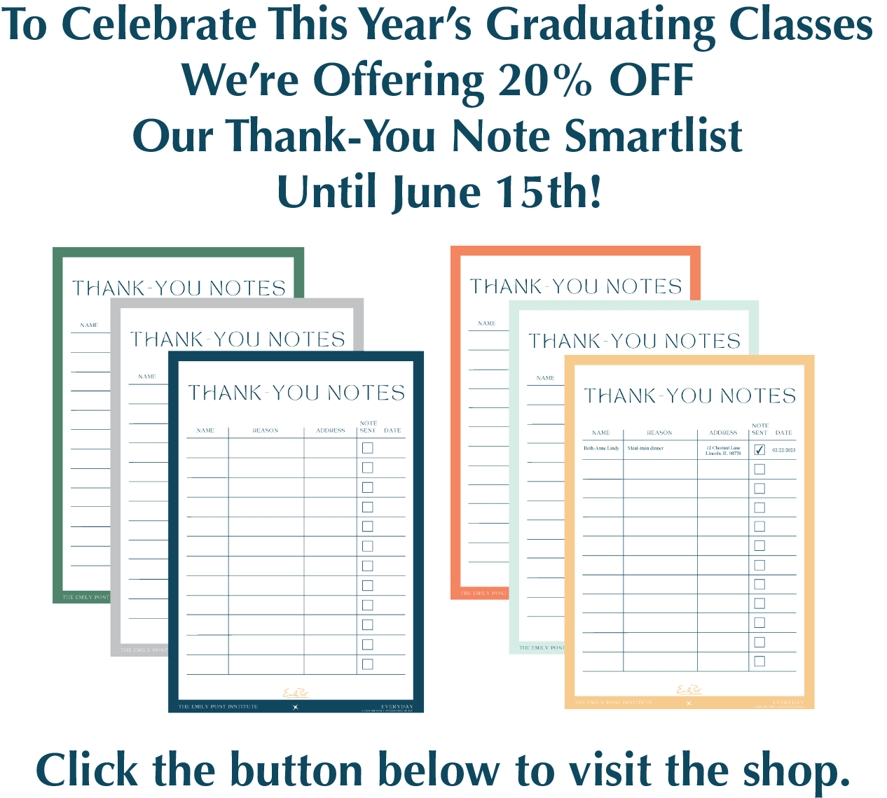 Letter Edicate Etiquette Today: The Letter - Emily Post Etiquette