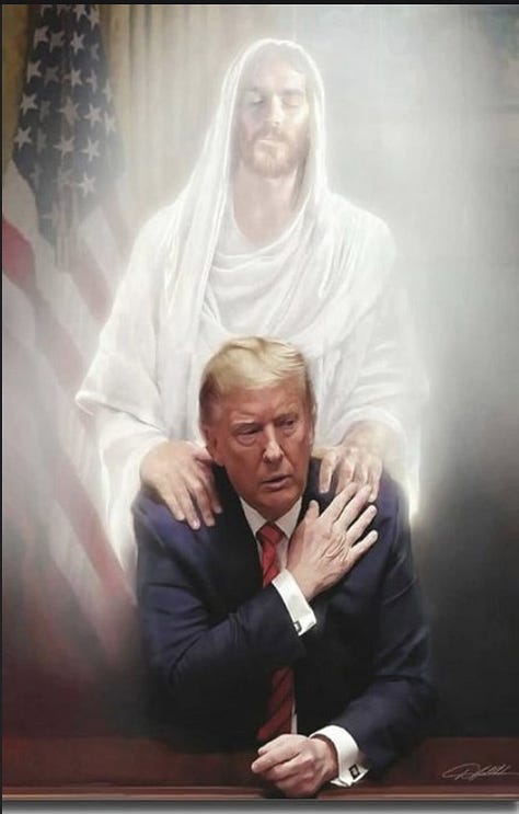 Religious headlines of Trump and Memes - Second Coming