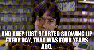 Image of and they just started showing up every day, that was four years ago. Image of and they just started showing up every day, that was four years ago.