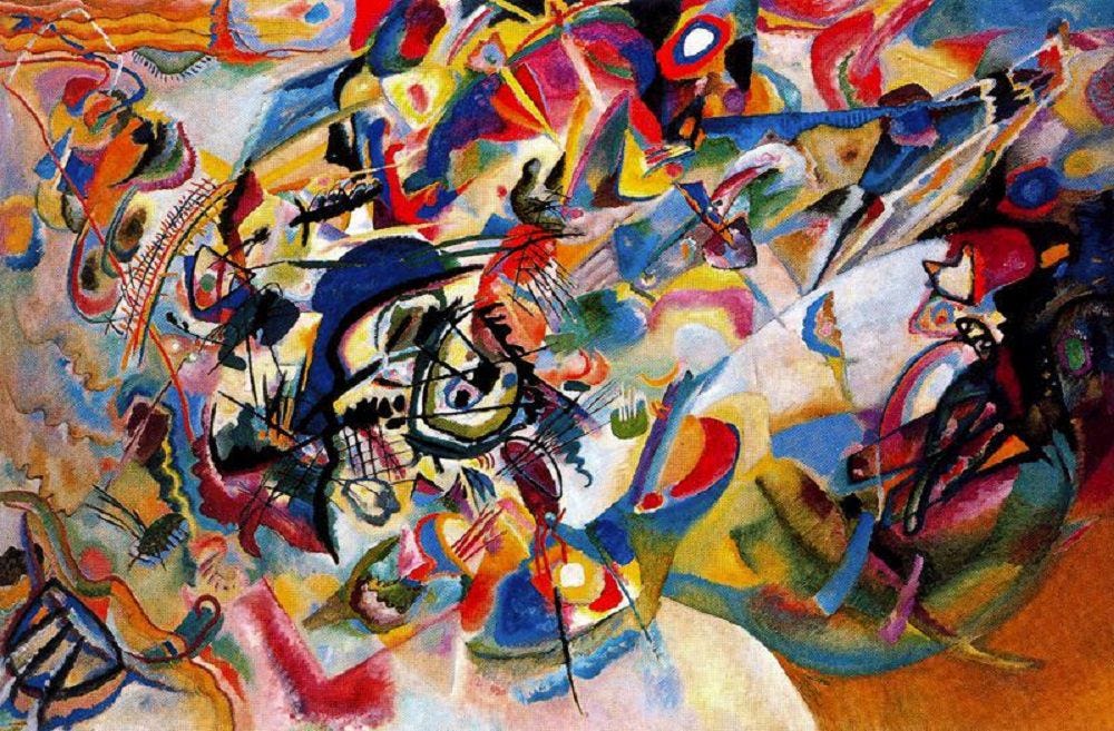 Wassily Kandinsky, Composition VII, 1913 Wassily Kandinsky, Composition VII, 1913