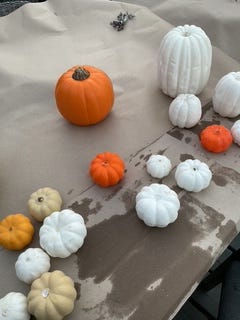 Pictures of the Glow Gourd Making Process
