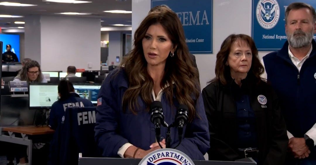 Noem: Peaceful protesters don’t bring ‘gun and ammunition’