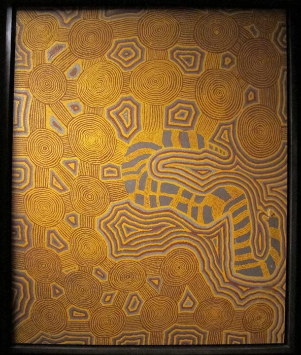 Indigenous Australian art.