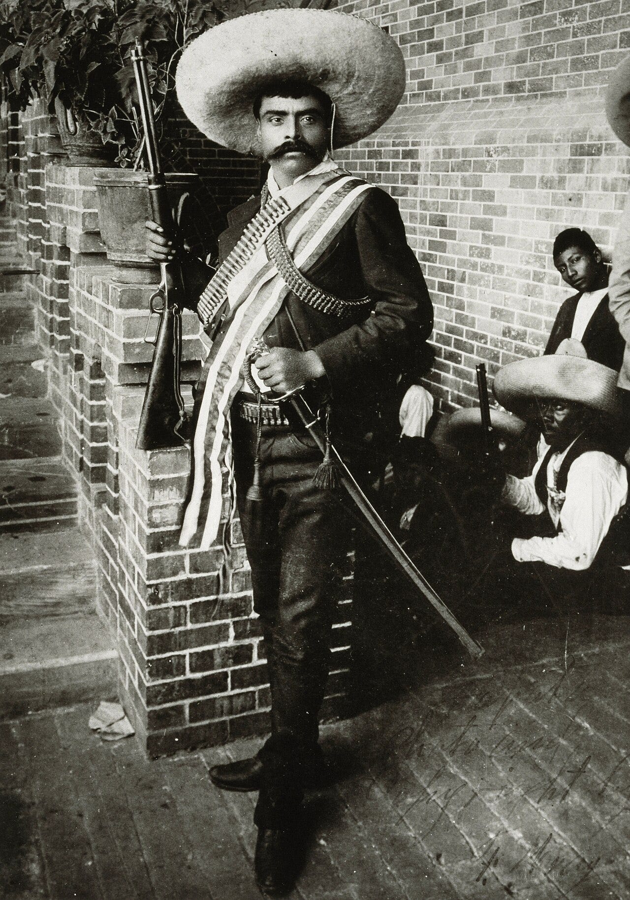 Photograph of Emiliano Zapata Photograph of Emiliano Zapata